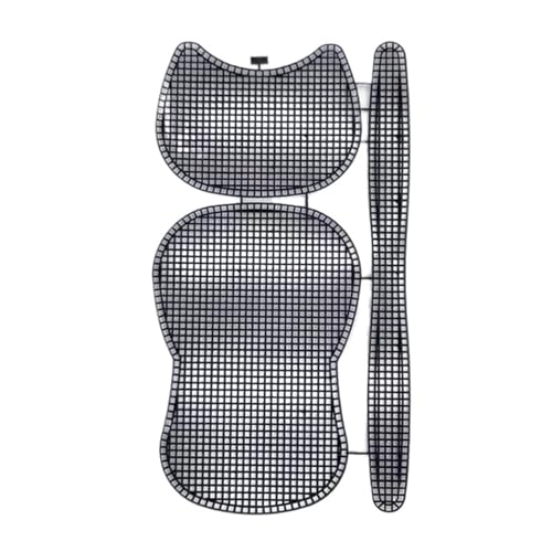 JTKSSCS Kunststoffgitter Werkzeuge Unterarmtasche Mesh Strickfutter Weben Kunststoff Blatt Zubehör Samt DIY Trim(Color 4) von JTKSSCS