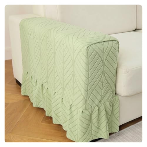 JTKSSCS Schonbezug Sofa 1PC Jacquard Armlehne Schonbezug Stretch Stuhl Abdeckungen Sessel Sofa, Möbel Protector(Light Green) von JTKSSCS