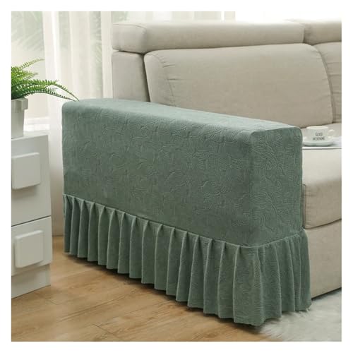 JTKSSCS Schonbezug Sofa 1Pcs Elastische Abnehmbare Armlehne Abdeckungen Möbel Stretchy Stuhl Sofa Couch Arm Schutz(Green,2Pcs) von JTKSSCS