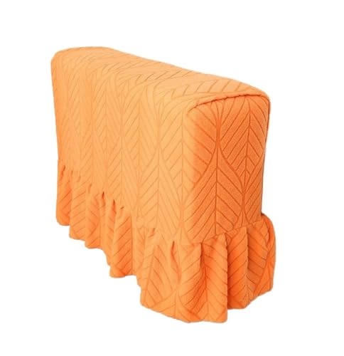 JTKSSCS Schonbezug Sofa 2 stücke 72 cm/28,35 Zoll Armlehne Schonbezug Stuhl Abdeckungen Sessel Sofa Couch Möbel Protector(Orange) von JTKSSCS