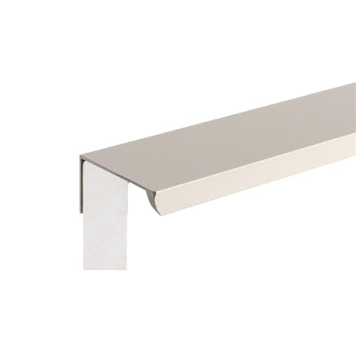 JTKSSCS Schrankgriffe Farbe Möbelgriffe Aluminiumlegierung Versteckte Lange Schrankgriffe Schubladenknöpfe Türbeschläge(Right Angle-Grey,Length 80 or 100mm) von JTKSSCS