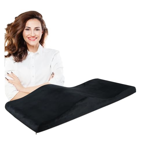Kurvige Massagebett Ergonomische, Bequeme Topper for Wimpernmassagebetten mit gebogener Matratze for Wimpernbetten von JTKSSCS