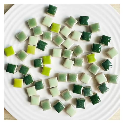 Mosaiksteine DIY 100g Keramik Mosaik Fliesen for Handwerk Handgemachte Ornamente Mixd Bunte Kristall for Dekorative(Color 04) von JTKSSCS