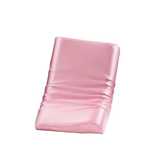 Seidenkissenbezug Kissenbezug aus Satin-Seide for Memory-Schaum und Latex-Kissen, Fester, Schutz for Haare Haut, dekorativer Bezug, 30 x 50 cm/40 60 cm(Pink,1PCx30x50cm) von JTKSSCS
