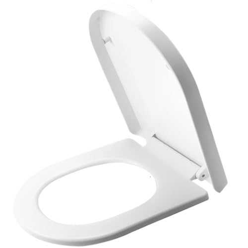 Toilettensitz Bidet-Toilettensitzdeckel, leise schließend, strapazierfähig, langsam schließende Toilettensitze, Schnellverschluss, einfache Reinigung, abnehmbares Abdeckpolster, O-/U-Form(Light Grey) Toilettensitz Bidet-Toilettensitzdeckel, leise schließend, strapazierfähig, langsam schließende Toilettensitze, Schnellverschluss, einfache Reinigung, abnehmbares Abdeckpolster, O-/U-Form(Light Grey) von JTKSSCS