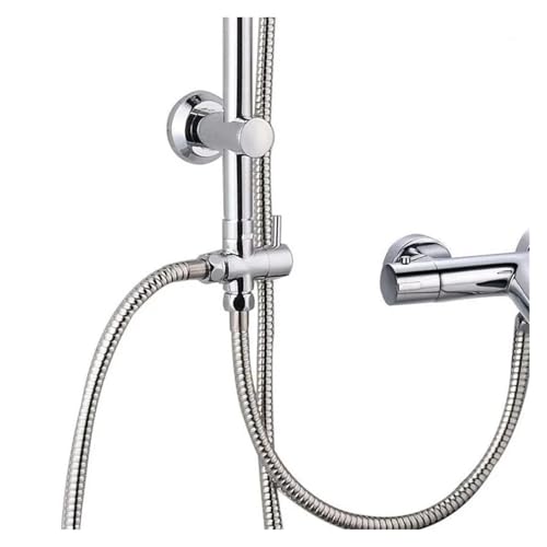 Umschaltventil Dusche ABS 3 Weg Umsteller Schalter Wasserhahn 1/2 Ventil Adapter Konverter Chrom for Dusche Kopf Drei-weg Umschaltventil Dusche ABS 3 Weg Umsteller Schalter Wasserhahn 1/2 Ventil Adapter Konverter Chrom for Dusche Kopf Drei-weg von JTKSSCS