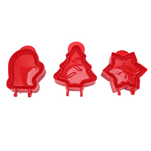 3 Pcs Pocket Pie Molds Weihnachtsbaum Stern Handschuh Form Teigpresser Mini Hand Pie Set Pie Maker Weihnachten Backen von JTLB