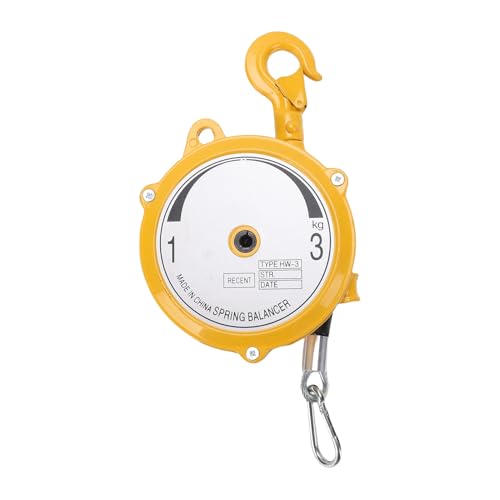 JTLB Einziehbarer Federbalancer 3-5-kg-Lastlager-Selbstverriegelungswerkzeughalter mit 1,9 M Drahtseil für Automobilform, Schweißen und Montageleitungen von JTLB