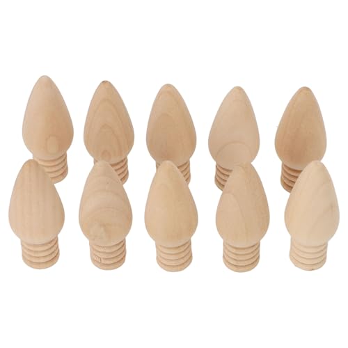 JTLB Hölzerne Hängende Glühbirnenverzierung, Weihnachtsdiy -Handwerkdekoration, Ideal für Zuhause, Klassenzimmer, Handwerksmessen, Party, Festliche Situationen JTLB Hölzerne Hängende Glühbirnenverzierung, Weihnachtsdiy -Handwerkdekoration, Ideal für Zuhause, Klassenzimmer, Handwerksmessen, Party, Festliche Situationen von JTLB