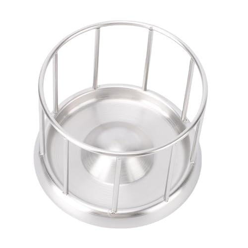 JTLB Lebensmittel Qualität 304 Edelstahl Tortoise Feeder, Flache Mund Design für Einfachen Zugang, Rutsch Feste Basis, Glatte Oberfläche, Geeignet für Verschiedene Schildkröten Arten, (#2) von JTLB