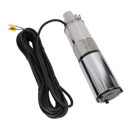JTLB Solar Deep Well Pumpe, 260W Edelstahl -Tauchschraubenschraube Pumpe 40 M 1,2 M³/h, Leicht für die Bewässerung, 10 M Netzkabel JTLB Solar Deep Well Pumpe, 260W Edelstahl -Tauchschraubenschraube Pumpe 40 M 1,2 M³/h, Leicht für die Bewässerung, 10 M Netzkabel von JTLB
