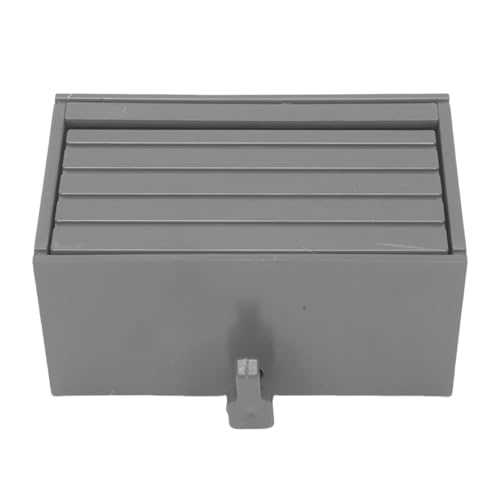 JTLB Spielzeugauto Garagenschlüsselhalter, Wandmontage -Schlüsselorganisator, Doppelseitiges Klebeband, Magnetverschluss Design, Premium -ABS -Material, Eingangsdekoration (Grau) von JTLB