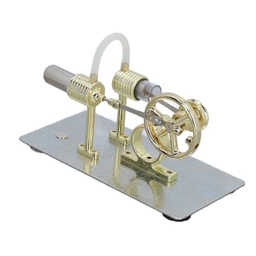 JTLB Stirlingmotor-Bausatz, Pädagogisches 16-Zylinder-Dampfmaschinenmodell, Wissenschaftliches Prinzip, Einfach zu Montieren von JTLB