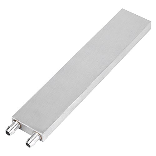 Universeller Aluminium-Wasserkühlblock CPU, Flüssigkeitskühler, Kühlkörper Computer und Laptop (40 * 200 * 12mm) von JTLB