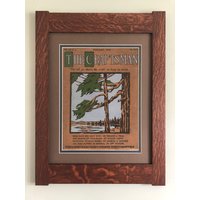 The Craftsman Shoreline Mission Style Art in Quartersawn Eichenrahmen The Craftsman Shoreline Mission Style Art in Quartersawn Eichenrahmen von JTMortimer