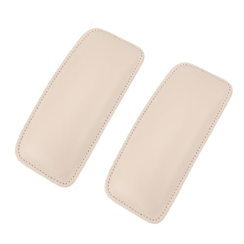 JTNDSHDP Auto Knie Bein Ellenbogen Kissen Pad für Jeep Wrangler 2018-2023(with Cup Holder),Abnehmbare Bein Arm Ellbogenstütze Pad Auto Armlehne Kissen Auto Interior Accessories,A-Beige von JTNDSHDP