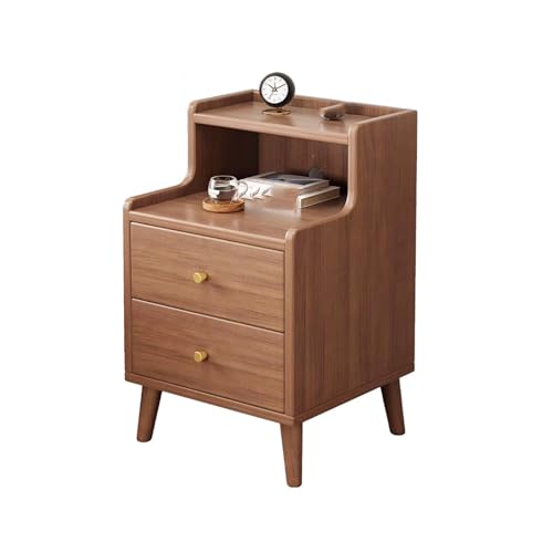 JTPMYFT Kleiner Nachttisch, schmaler Nachttisch, geeignet for kleine Räume, Nachttisch, reservierter Ladeanschluss, geeignet for Schlafzimmer, Wohnzimmer(40 * 39.5 * 48cm(15 * 15 * 19inch)) von JTPMYFT