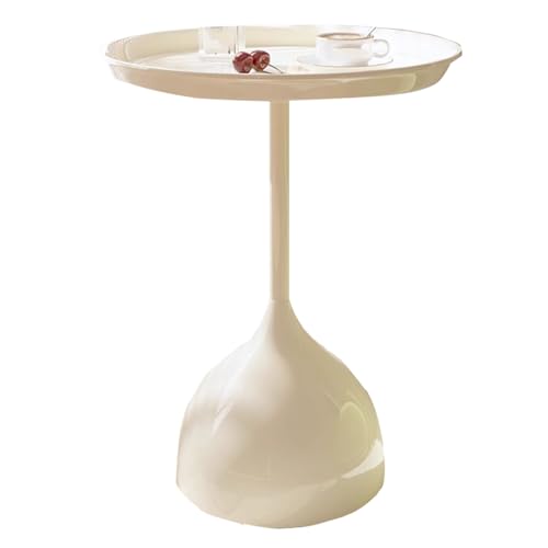 JTPMYFT Nachttisch fürs Schlafzimmer, Sofa-Beistelltisch, offener Lagerschrank, geeignet for das Wohnzimmer, platzsparender Tisch, geeignet for das Home Office(White,40 x 60 x 28 cm) von JTPMYFT