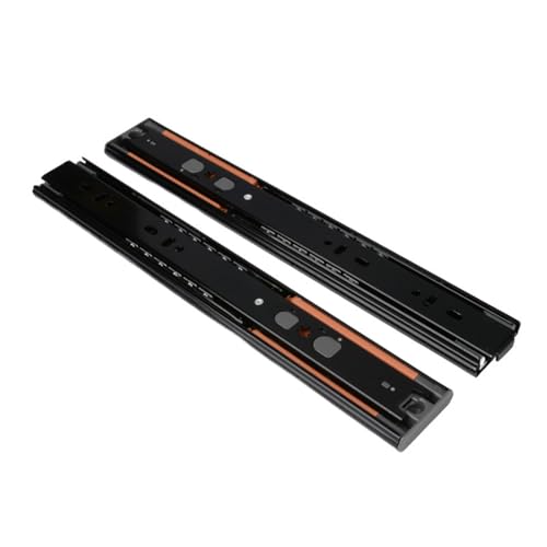 1 Paar sanft schließende Schubladenschienen, hydraulische Dämpfungspuffer aus Edelstahl, Schrankschublade, Schienen-Hardware 1 Paar sanft schließende Schubladenschienen, hydraulische Dämpfungspuffer aus Edelstahl, Schrankschublade, Schienen-Hardware von JTQYFI