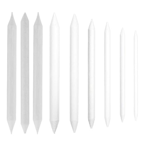 3/9pcs Papiermischstümpfe Und Tortillon Set Für Schüler Skizzenzeichnung Künstler Mischstümpfe Und Tortillion Bleistift Eraser von JTQYFI