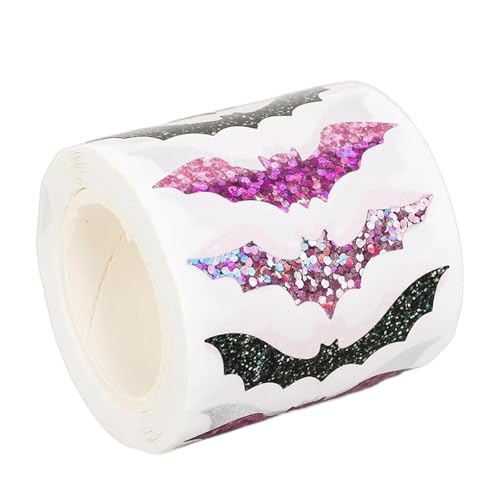 500pcs Halloween Fledermäuse Dekorativen Aufkleber 38 Mm Glitzernder Seal Adhäsive Wickelbeetik 500pcs Halloween Fledermäuse Dekorativen Aufkleber 38 Mm Glitzernder Seal Adhäsive Wickelbeetik von JTQYFI