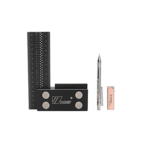 90 Grad Parallel-Linienmarkierungslehre Tischler quadratisches Layoutwerkzeug Lineal Holzbearbeitungswerkzeuge Meter Winkelfinder 90 Grad Parallel-Linienmarkierungslehre Tischler quadratisches Layoutwerkzeug Lineal Holzbearbeitungswerkzeuge Meter Winkelfinder von JTQYFI
