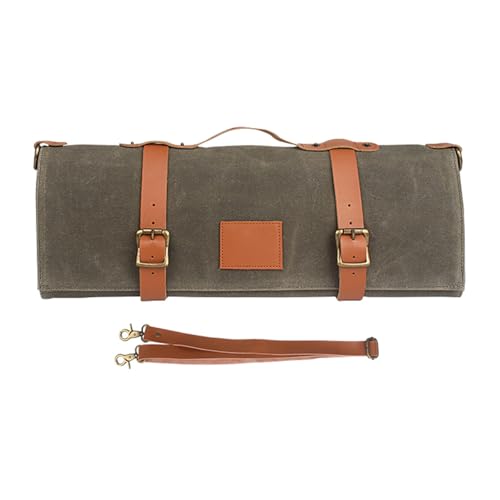 Aufbewahrungstasche für Küchenutensilien mit mehreren Taschen, für Küchenutensilien, Organizer für einfache Organisation und Transport von JTQYFI