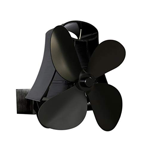 Auto-Sensing Holzofen mit 4 Flügeln, wärmebetriebener Holzofenventilator, klein Auto-Sensing Holzofen mit 4 Flügeln, wärmebetriebener Holzofenventilator, klein von JTQYFI