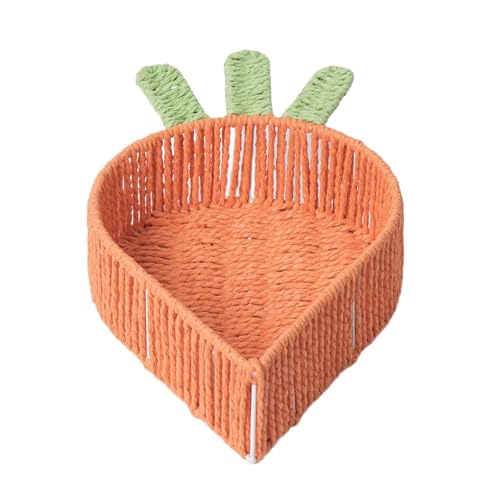 Dekorative Karottenformschale Zum Servieren Von Snacks Und Zum Speichern Von Schmuck Multifunktional Obst Organisator Zum Esstisch von JTQYFI