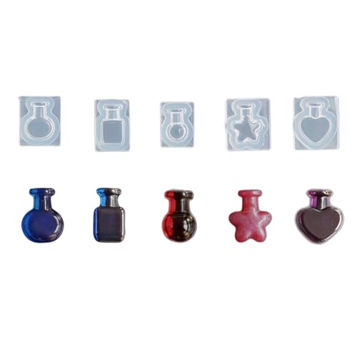 Detaillierte Silikonflaschenform Set Für Harzschlüsselanhänger Fondant Miniaturflaschen Schuhe Brot Futter Safe Nahrung Silikon Backform Detaillierte Silikonflaschenform Set Für Harzschlüsselanhänger Fondant Miniaturflaschen Schuhe Brot Futter Safe Nahrung Silikon Backform von JTQYFI