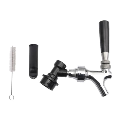 Edelstahl-Kerne, automatische Schließung, Bierhahn, Picknick-Zapfhahn, Edelstahl-Bierhahn für Corny Fässer und Partygebrauch Edelstahl-Kerne, automatische Schließung, Bierhahn, Picknick-Zapfhahn, Edelstahl-Bierhahn für Corny Fässer und Partygebrauch von JTQYFI