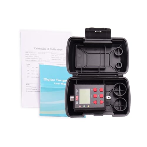 Einstellbarer Drehmomentmesser Digitaler Drehmomentmesser-Adapter mit großem LCD-Bildschirm für verschiedene Arbeitsumgebungen von JTQYFI