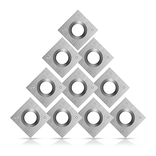 Hartmetalleinsätze Fräser 15 X 15 X 2 5 Mm – 50 Grad Schneidkanten Passend Zum Drechselwerkzeug Perfekt Für Die Bearbeitung Von Holzklingen Hartmetalleinsätze Fräser 15 X 15 X 2 5 Mm – 50 Grad Schneidkanten Passend Zum Drechselwerkzeug Perfekt Für Die Bearbeitung Von Holzklingen von JTQYFI