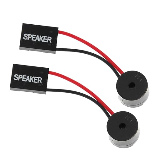 JTQYFI 2pcs Motherboard Lautsprecher Plugs PC Interne Lautsprecher Für Systemwarnungen Startups Sounds Einfache Beeps Designs von JTQYFI