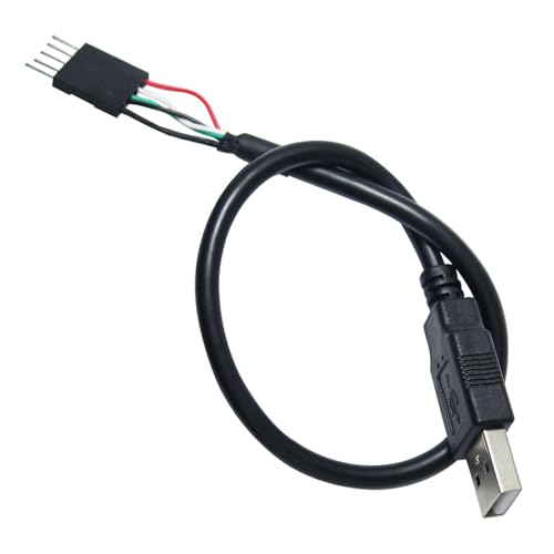JTQYFI 5 Pin Um EIN Männliches Verlängerungskabel Für Computer Motherboards Zu USB Zu USB von JTQYFI