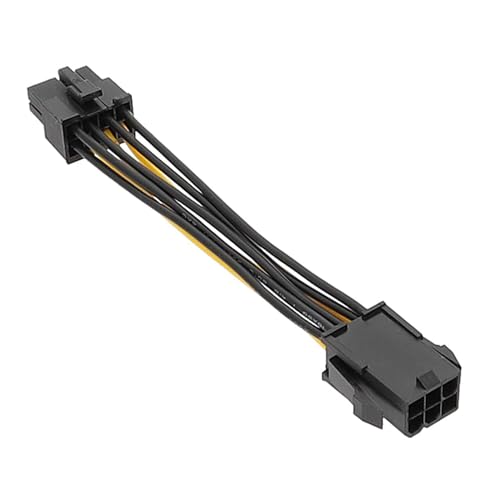 JTQYFI CPU 6Pin Weibliche CPU 8Pin Stecker Konverter Adapter Unterstützung Für Computer Mainboard CPU 6Pins 8pins Konverter Kabel 8pin Pcie Power Kabel von JTQYFI