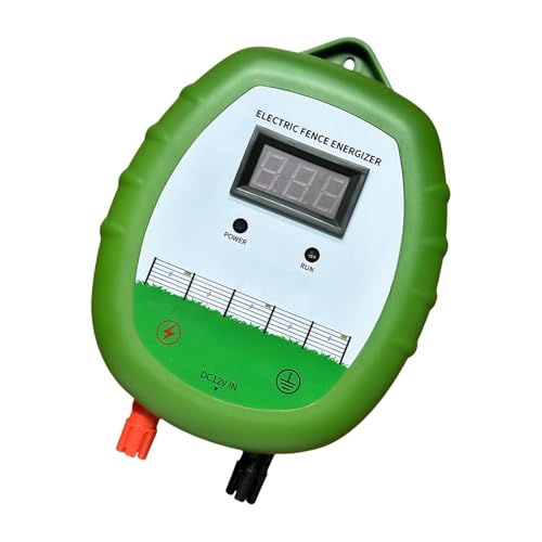 JTQYFI Leistungsstarke elektrische Zaun-Sets für Nutztiere und Garten, effiziente Abdeckung für Tierbesitzer von Viehbetrieben von JTQYFI