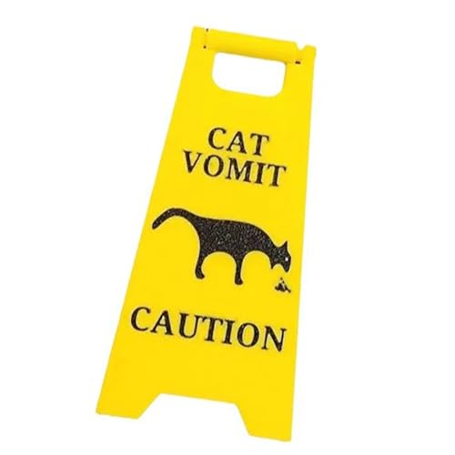 JTQYFI Warnschild Für Erbrechen Bei Katzen Und Hunden. Erbrechen Schild Für Hunde Verleiht Jedem Haustierfreundlichen Raum Einen Hauch Von Spaß. Sicherheitsschild Für Haustiere von JTQYFI