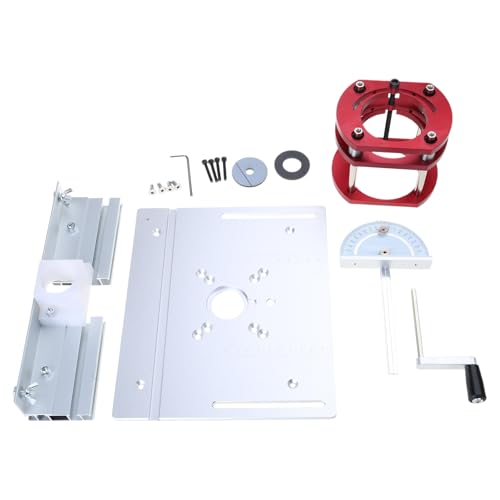 Lange Lebensdauer Frästisch für Oberfräseneinsatzplatte Einfache Werkzeugpositionierung Nut- und Anfasfräsgerät von JTQYFI