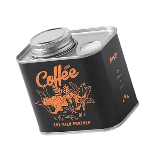 Multifunktionale Küche Lagerung Organisatoren Kaffee Bohnen Container Metall Frische Halten Kanister Für Kaffee Vakuum Versiegelt Glas von JTQYFI