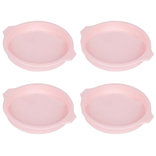 Packung Aus 4 Flexiblen Silikonformen Zum Backen Multifunktionaler Silikonkuchenformen Die Für Küchen Und Handwerksgebrauch Geeignet Sind von JTQYFI