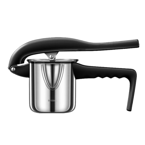 Professionelle manuelle Saftpresse, praktische Obstpresse aus 316 Edelstahl, hocheffizientes Orangensaftwerkzeug Professionelle manuelle Saftpresse, praktische Obstpresse aus 316 Edelstahl, hocheffizientes Orangensaftwerkzeug von JTQYFI
