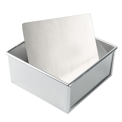 Quadratkuchen Backringe Formen Leicht Demold Quadratkuchen Ringe Kuchenform Zum Backen Zarte Kuchen Und Mehr von JTQYFI