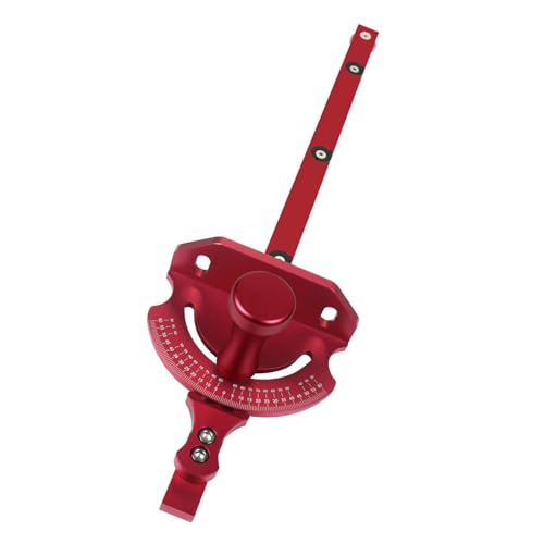 Robustes Drucklineal aus Aluminiumlegierung, ergonomisches Schreiner-Schiebewerkzeug für präzises Schneiden und Schnitzen von Holz von JTQYFI