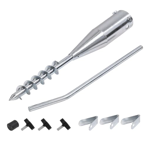 Sonnenschirmständer aus Metall, Schirmständer aus Metall, Erdungsschraubenhalter, tragbarer Ankerhalter für Regenschirme Sonnenschirmständer aus Metall, Schirmständer aus Metall, Erdungsschraubenhalter, tragbarer Ankerhalter für Regenschirme von JTQYFI
