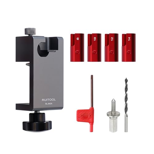 Verstellbare Dübelmacher-Vorrichtung mit Hartmetallen-Hilfswerkzeug 8/10/12/14 mm 5/16 3/8 1/2 Elektrobohrer-Fräsdübel Verstellbare Dübelmacher-Vorrichtung mit Hartmetallen-Hilfswerkzeug 8/10/12/14 mm 5/16 3/8 1/2 Elektrobohrer-Fräsdübel von JTQYFI