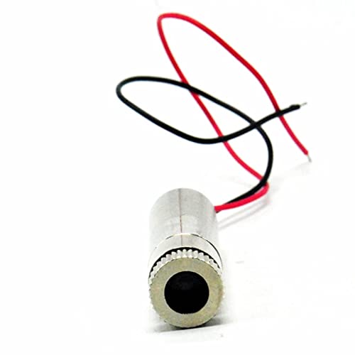 Fokussierbar 780nm 10. mw ir. Infrarot-Laserdiodenpunkt-Punkt-Modul 3-5V (Color : DOT) von JTSF