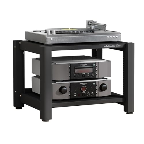JTSMJQIE Eck-Plattenspieler, TV-Ständer, Medien-Regal, Stereo-Schrank, Audio-Regal für Wohnzimmer, kleines Unterhaltungszentrum, Spielzimmer von JTSMJQIE