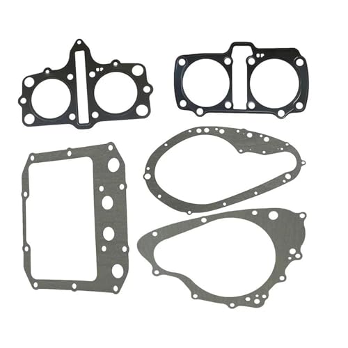 Motordichtung Motorrad Motoren & Komponenten Zylinder Kopf Basis Kupplung Abdeckung Dichtung Für Suzuki GS500 1989-2011(Style 2) von JTWMTY