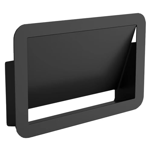 JTWWDM Quadratische Mülleimerabdeckung Aus Edelstahl Mit Seitlicher Öffnungstür, Ausgewogener Mülleimerdeckel Mit Klappe Zur Wandmontage, Nach Innen Drückbarer Deckel,B JTWWDM Quadratische Mülleimerabdeckung Aus Edelstahl Mit Seitlicher Öffnungstür, Ausgewogener Mülleimerdeckel Mit Klappe Zur Wandmontage, Nach Innen Drückbarer Deckel,B von JTWWDM